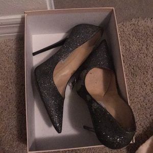 Jimmy choo glitter pumps
